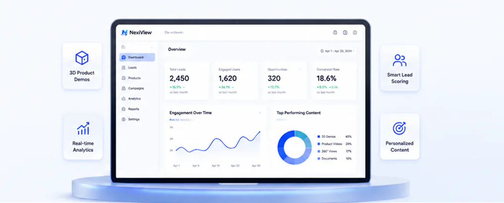NexiView vendor dashboard